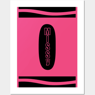 Missy Crayon Posters and Art